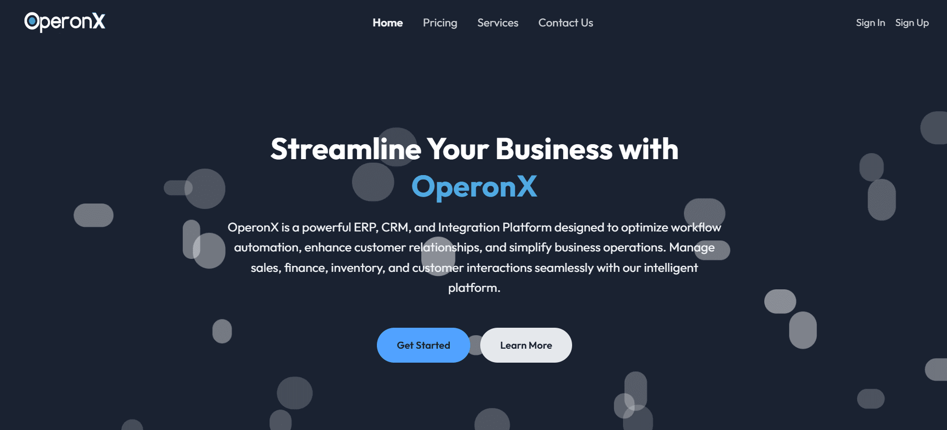 OperonX — preview